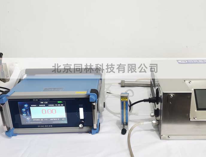 臭氧檢測儀測300mg/L臭氧濃度現(xiàn)場